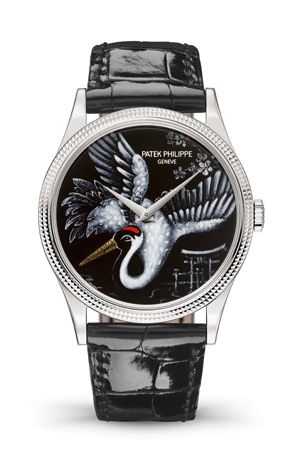 Patek Philippe - 5177G-034  Calatrava 5177 Red-Crowned Cranes