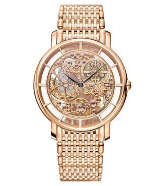 Patek Philippe - 5180/1R-001  Calatrava 5180/1 Rose Gold / Skeleton