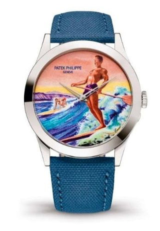 Patek Philippe - 5189G-130  Calatrava 5089G Surfing