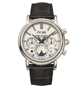 Patek Philippe - 5204P-001  Perpetual Calendar Split-Seconds  Chronograph 5204 Platinum / Silver