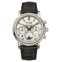 Patek Philippe Perpetual Calendar Split-Seconds  Chronograph 5204 Platinum / Black (5204P-001)