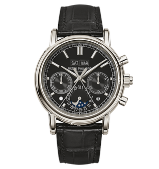 Patek Philippe - 5204P-011  Perpetual Calendar Split-Seconds  Chronograph 5204 Platinum / Black