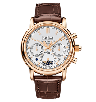 Patek Philippe - 5204R-001  Perpetual Calendar Split-Seconds Chronograph 5204 Rose Gold / Silver