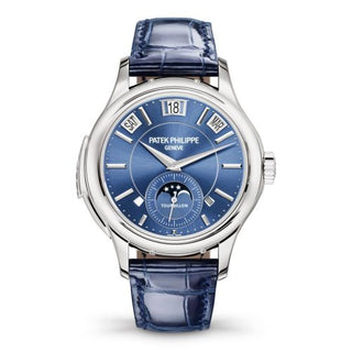 Patek Philippe - 5207G-001  Tourbillon Minute Repeater Perpetual Calendar 5207 White Gold / Blue