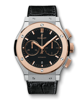 Hublot - 521.NO.1181.LR  Classic Fusion 45 Chronograph Titanium / King Gold / Black