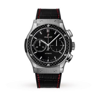 Hublot - 521.NQ.1170.LR.AUM18  Classic Fusion 45 Chronograph Titanium / Black / Watches of Switzerland