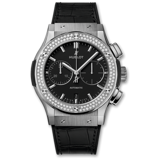 Hublot - 521.NX.1171.LR.1104  Classic Fusion 45 Chronograph Titanium / Diamonds