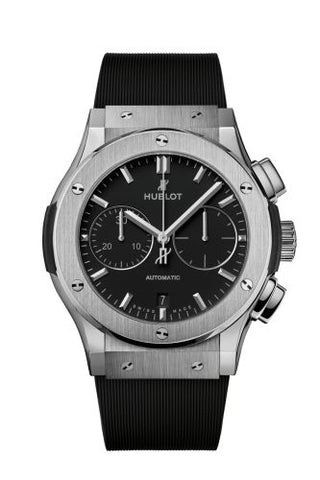 Hublot - 521.NX.1171.RX  Classic Fusion 45 Chronograph Titanium / Black / Rubber