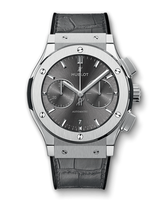 Hublot - 521.NX.7071.LR  Classic Fusion 45 Chronograph Titanium / Racing Grey