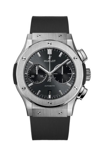 Hublot - 521.NX.7071.RX  Classic Fusion 45 Chronograph Titanium / Racing Grey / Rubber