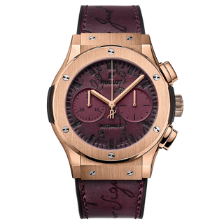 Hublot - 521.OX.050V.VR.BER18  Classic Fusion 45 Chronograph Berluti Scritto Bordeaux