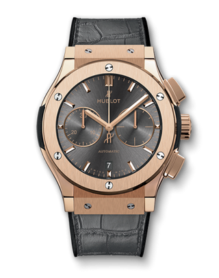 Hublot - 521.OX.7081.LR  Classic Fusion 45 Chronograph King Gold / Racing Grey