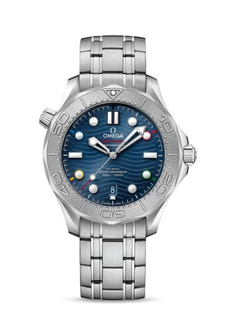 Omega - 522.30.42.20.03.001  Seamaster Diver 300M Master Co-Axial 42 Beijing 2022 Olympic Winter Games