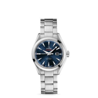 Omega - 522.10.34.20.03.001  Seamaster Aqua Terra 150M Co-Axial 34 Stainless Steel / Blue / Bracelet / Olympic Collection London 2012