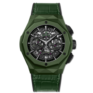 Hublot - 525.GX.0179.LR.ORL19  Classic Fusion 45 Aerofusion Chronograph Orlinski Green Ceramic