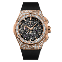 Hublot Classic Fusion 45 Chronograph Titanium / Black / Rubber (525.OX.0180.RX.0904.ORL19)