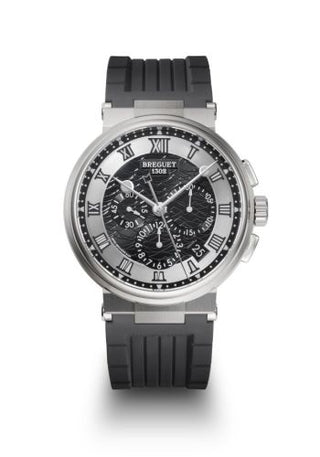 Breguet - 525BB/92/5WV  Marine Chronograph 5525 White Gold / Ginza