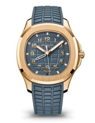 Patek Philippe - 5269R-001  Aquanaut Travel Time Rose Gold / Blue