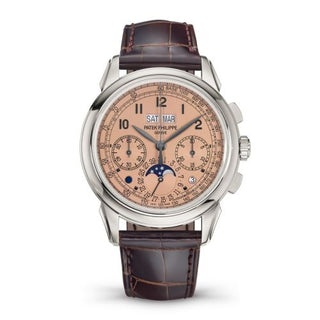 Patek Philippe - 5270P-001  Perpetual Calendar Chronograph 5270 Platinum / Salmon