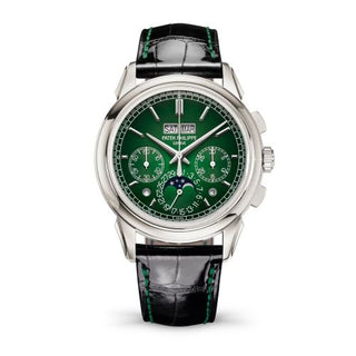 Patek Philippe - 5270P-014  Perpetual Calendar Chronograph 5270 Platinum / Green