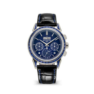 Patek Philippe - 5271/11P-010  Perpetual Calendar Chronograph 5271 Platinum - Sapphire / Blue