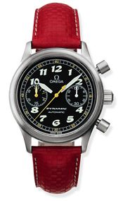 Omega - 5290.50.41  Dynamic III Chronograph Stainless Steel / Black / Red Coramide