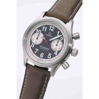 Omega - 5291.51.07  Dynamic III Chronograph Stainless Steel / Black / Brown Calf / Targa Florio