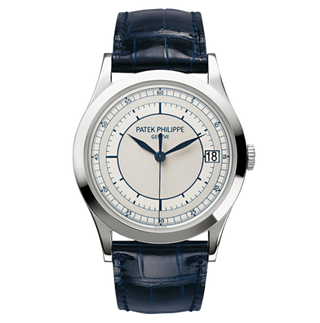 Patek Philippe - 5296G-001  Calatrava 5296G Scientific White Gold / Silver