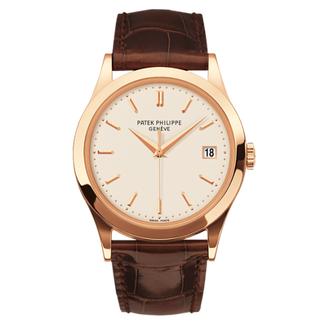 Patek Philippe - 5296R-010  Calatrava 5296 Rose Gold / Silver