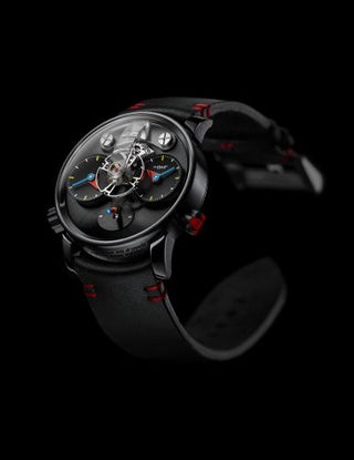 MB&F - 53.BTL.B  Legacy Machine N°1  LM1 Alain Silberstein Black Titanium