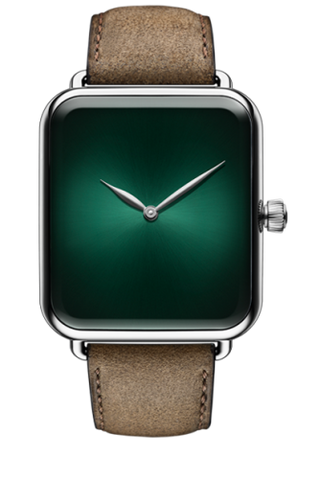 H. Moser & Cie - 5324-0210  Swiss Alp Watch White Gold / Cosmic Green Concept