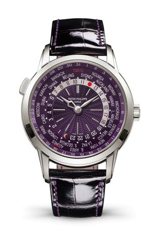 Patek Philippe - 5330G-010  World Time Date 5330 White Gold / Plum / Tokyo 2023