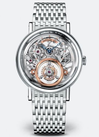 Breguet - 5335PT/42/PW0  Tourbillon Messidor Platinum / Bracelet