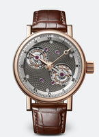 Breguet Double Tourbillon Rose Gold / Silver (5347BR/2A/9ZU)