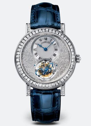 Breguet - 5359BB/6B/9V6/DD0D  Tourbillon White Gold - Baguette / Silver