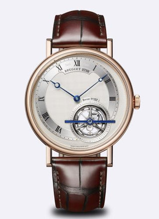 Breguet - 5365BR/15/9WU  Classique Tourbillon Extra-Plat Anniversaire 5365 Rose gold / Silver