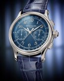 Patek Philippe - 5370P-011  Split-Seconds Chronograph 5370 Platinum / Blue