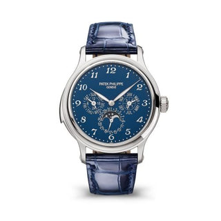 Patek Philippe - 5374G-001  Minute Repeater Perpetual Calendar 5374 White Gold / Blue