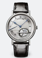 Breguet Tourbillon 3357 White Gold / Silver (5377PT/12/9WU)