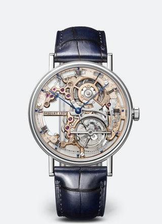 Breguet - 5395PT/RS/9WU  Classique Tourbillon Extra-Plat Squelette 5395 Platinum