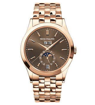 Patek Philippe - 5396/1R-001  Annual Calendar 5396 Rose Gold Brown Bracelet