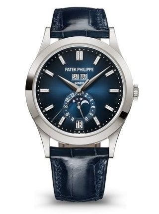 Patek Philippe - 5396G-017  Annual Calendar 5396 White Gold / Blue Gradient