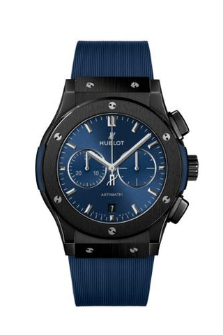 Hublot - 541.CM.7170.RX  Classic Fusion 42 Chronograph Ceramic / Blue / Rubber