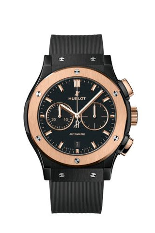 Hublot - 541.CO.1181.RX  Classic Fusion 42 Chronograph Ceramic - King Gold / Black / Rubber