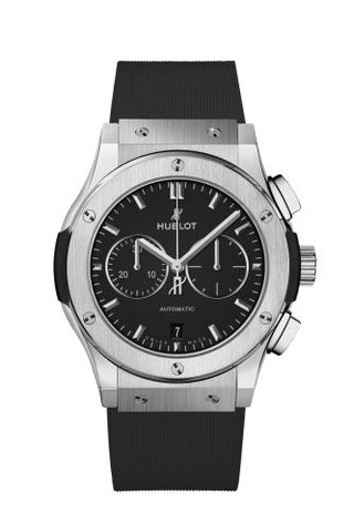 Hublot - 541.NX.1171.RX  Classic Fusion 42 Chronograph Titanium / Black / Rubber