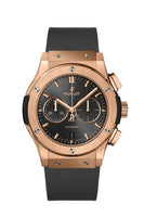 Hublot Classic Fusion 42 Chronograph Ceramic - King Gold / Black / Rubber (541.OX.7080.RX)