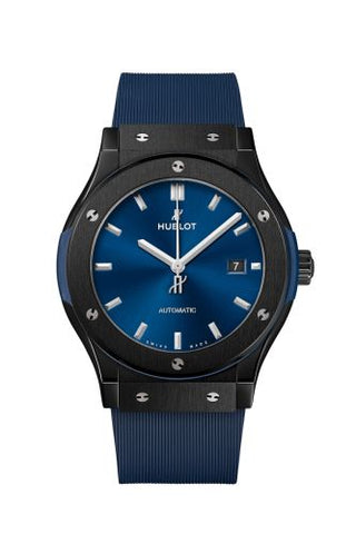 Hublot - 542.CM.7170.RX  Classic Fusion 42 Ceramic / Blue / Rubber