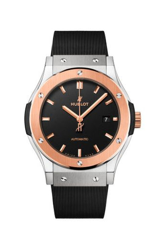 Hublot - 542.NO.1181.RX  Classic Fusion 42 Titanium - King Gold / Black / Rubber