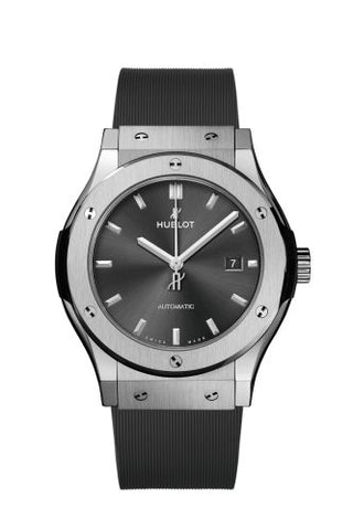 Hublot - 542.NX.7071.RX  Classic Fusion 42 Titanium / Racing Grey / Rubber