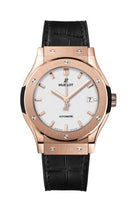 Hublot Classic Fusion 38 King Gold / Opalin / Alligator (542.OX.2611.LR)